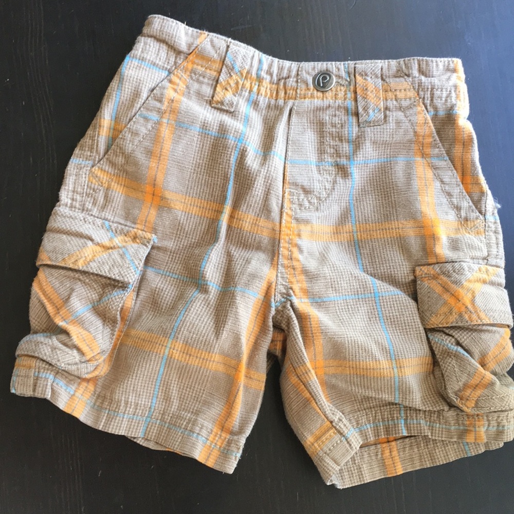 Please Mum Brown Tweed Shorts